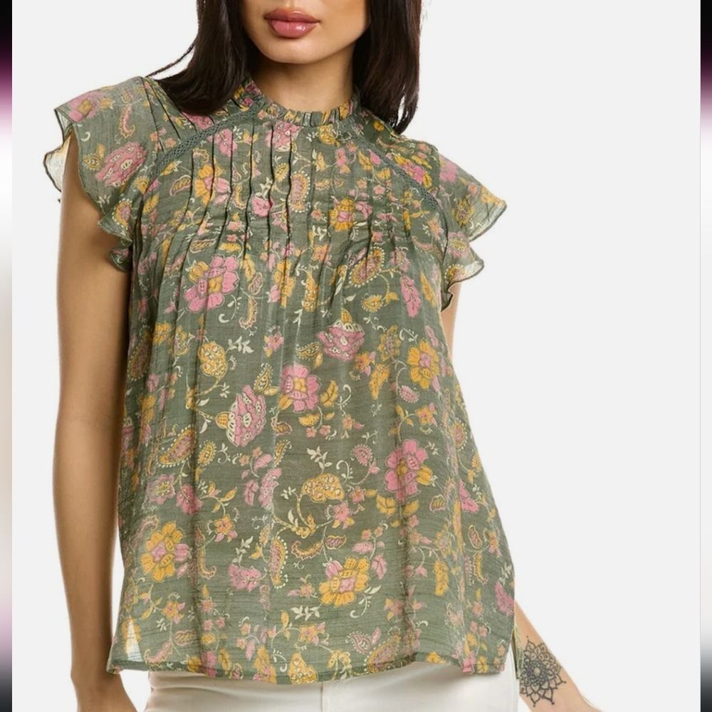 Nanette By Nanette Lepore Pintuck Top